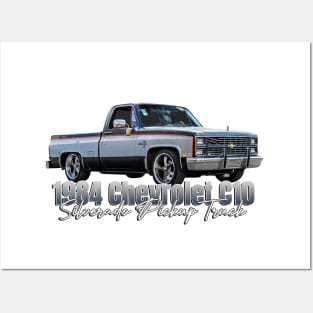 1984 Chevrolet C10 Silverado Pickup Truck Posters and Art